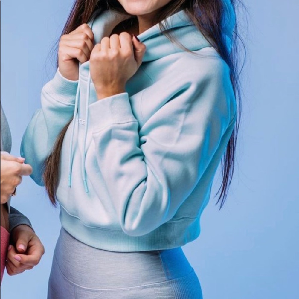 Alphalete Crop Hoodie!
